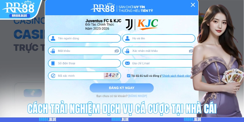 Cách trải nghiệm dịch vụ cá cược tại nhà cái