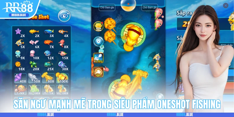 Săn ngư mạnh mẽ cùng game bắn cá RR88 Oneshot Fishing